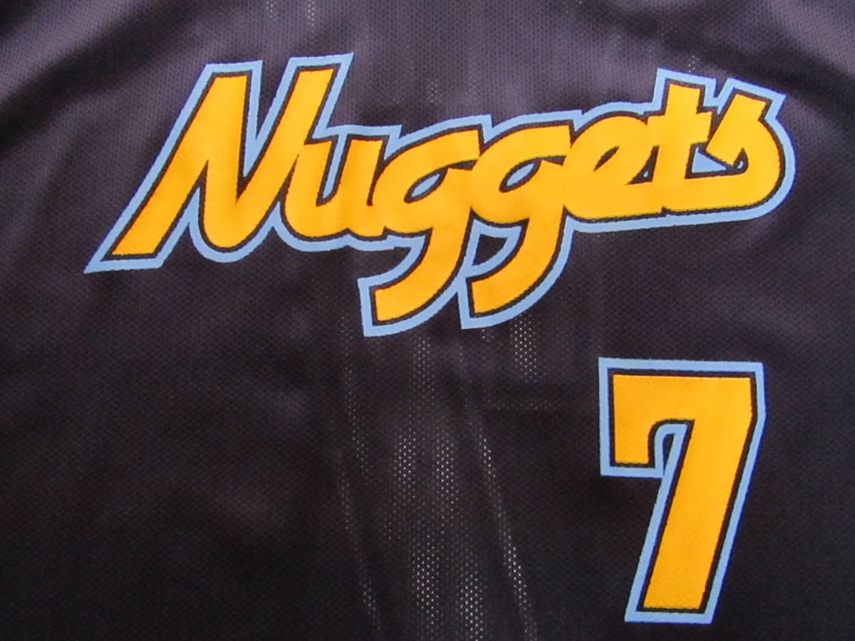 【希少】 NBA NUGGETS チャウンシー・ビラップス BILLUPS ＃7 デンバー・ナゲッツ adidas アディダス ユニフォーム ジャージ バスケ XL_画像3