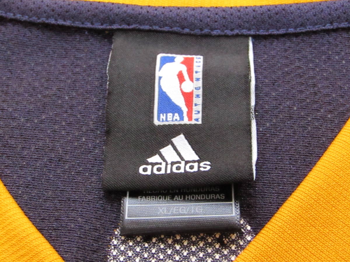 【希少】 NBA NUGGETS チャウンシー・ビラップス BILLUPS ＃7 デンバー・ナゲッツ adidas アディダス ユニフォーム ジャージ バスケ XL_画像6