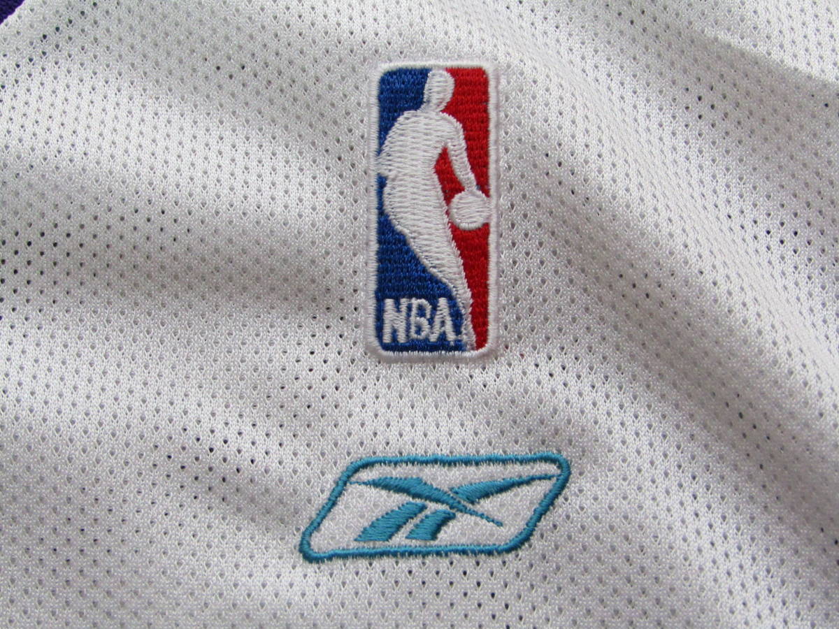 【美品】 NBA バロン・デイビス ★ HORNETS ニューオーリンズ・ホーネッツ reebok リーボック製 クラシック ユニフォーム バスケ シャツ XL_画像7