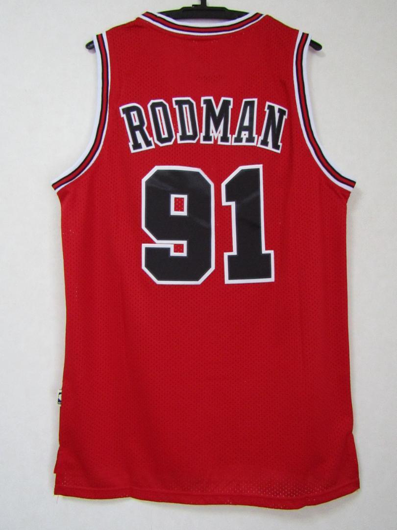 美品 BULLS デニス・ロッドマン #91 RODMAN NBA 【新品】 シカゴ