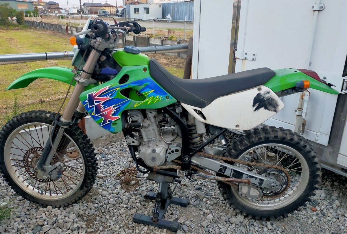 KLX250SR 不動車 取りに来られる方限定 書類有り FCR35 レストアベース