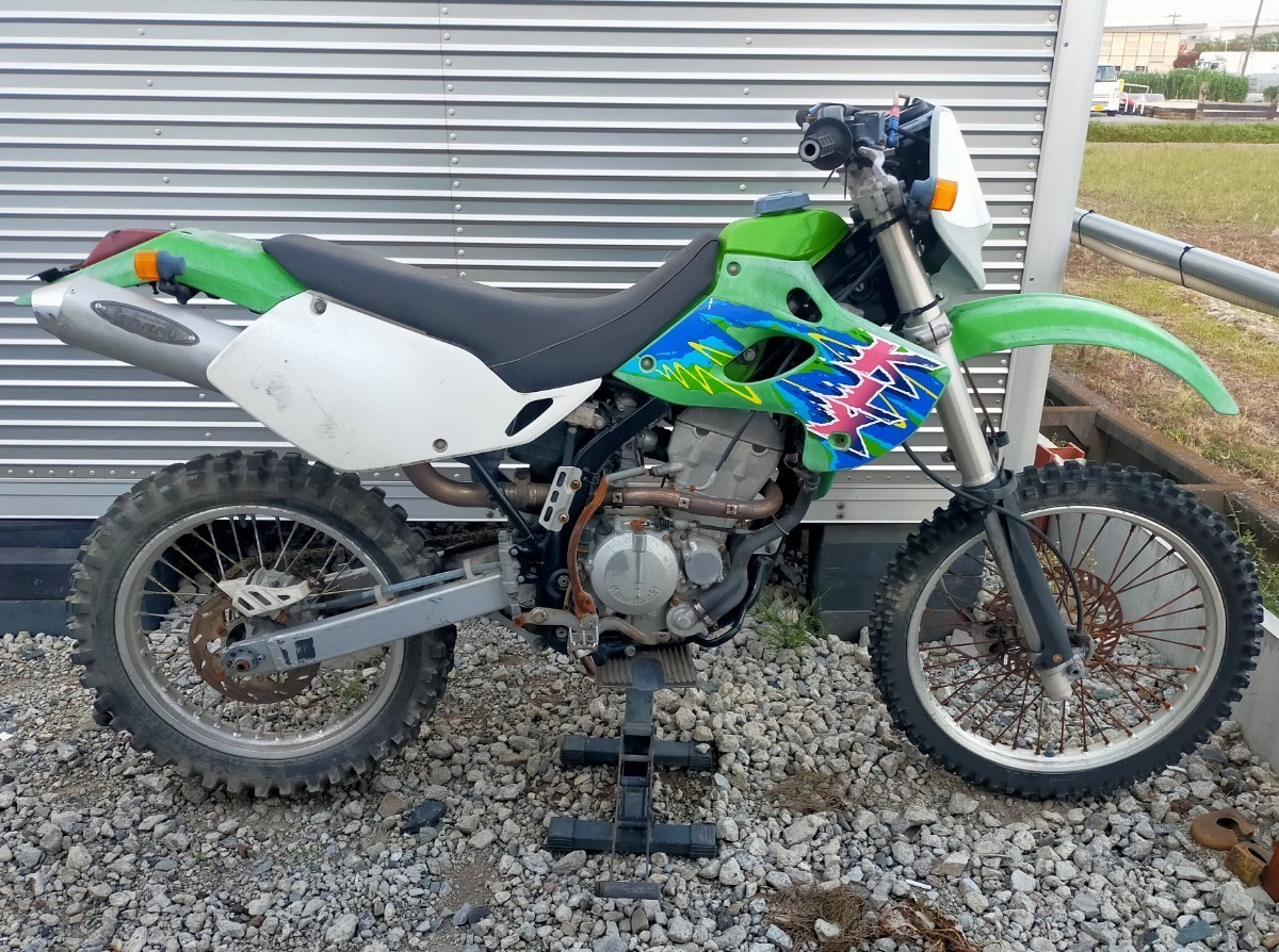 KLX250SR 不動車 取りに来られる方限定 書類有り FCR35 レストアベース