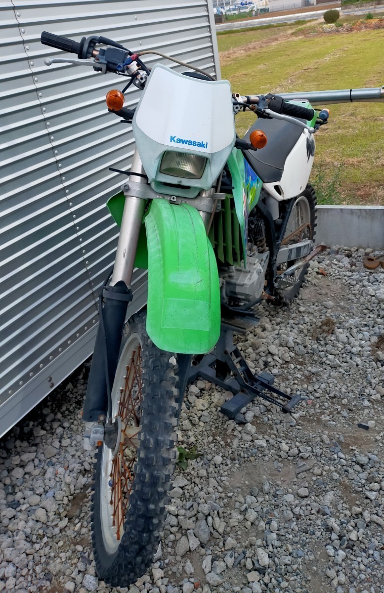 KLX250SR 不動車 取りに来られる方限定 書類有り FCR35 レストアベース