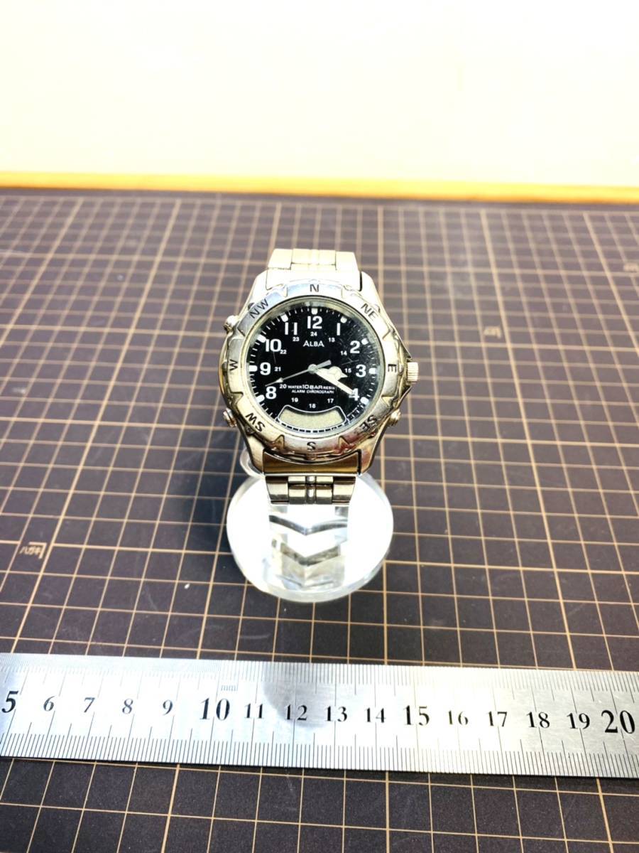 貴重　ALBA　腕時計　9N4693　F1A8JG-E　SEIKO　セイコー　アルバ