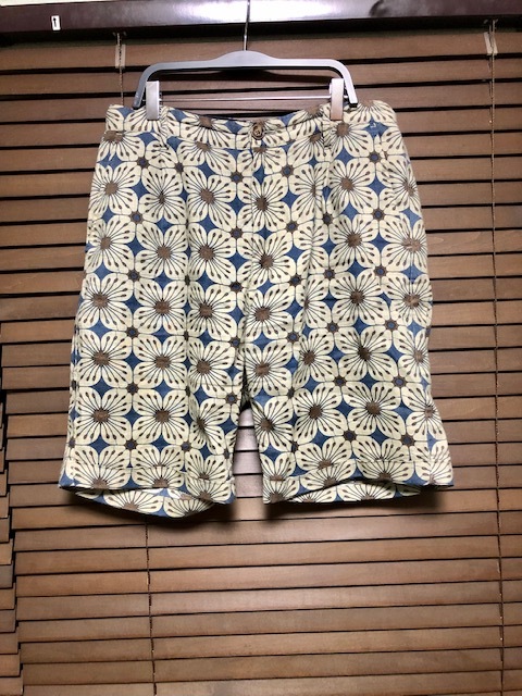  beautiful goods *TK(TAKEO KIKUCHI) shorts men's flax old clothes Japan brand Takeo Kikuchi bottoms short pants size M degree summer profit 