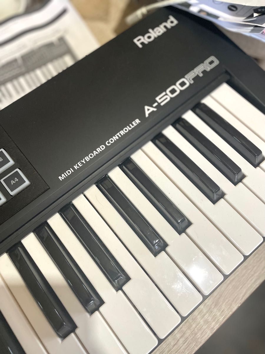 【中古】Roland ローランド MIDIキーボードコントローラー A-500PRO-R 49鍵