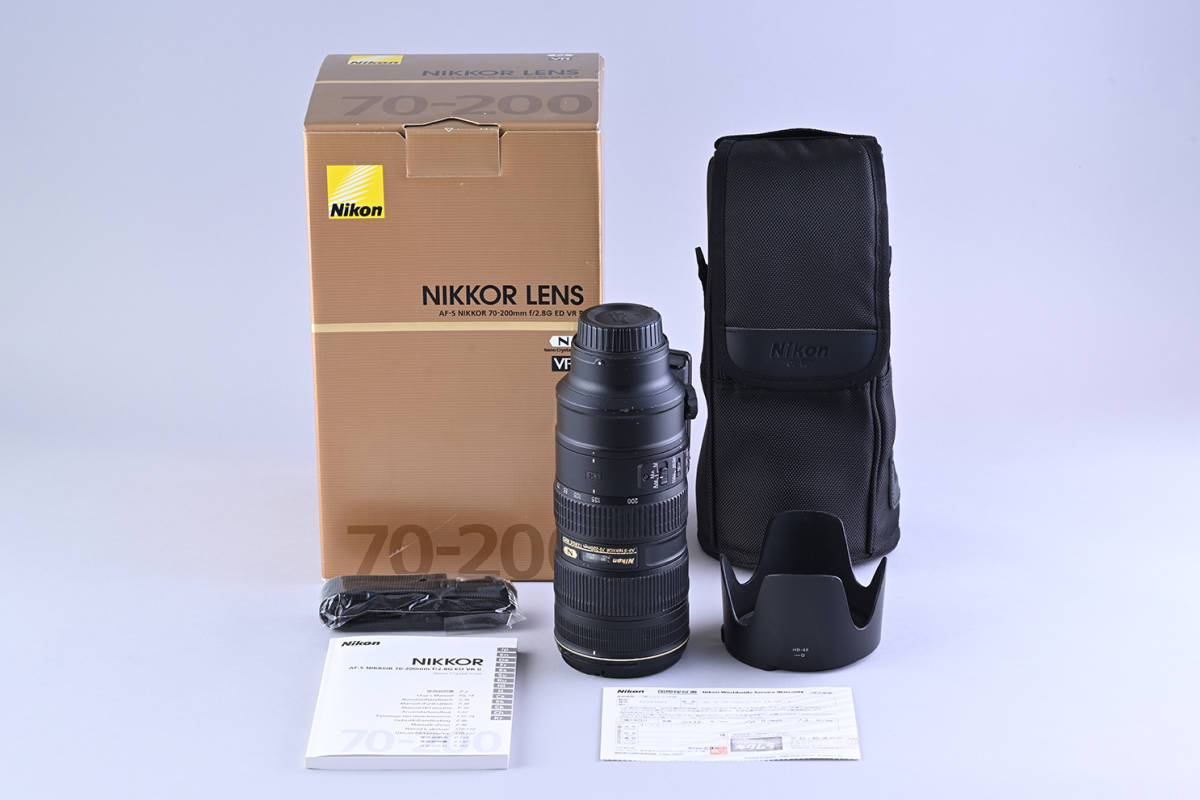 Nikon ニコンAF-S NIKKOR 70-200mm f/2.8G ED VR Ⅱ中古品- JChere雅虎