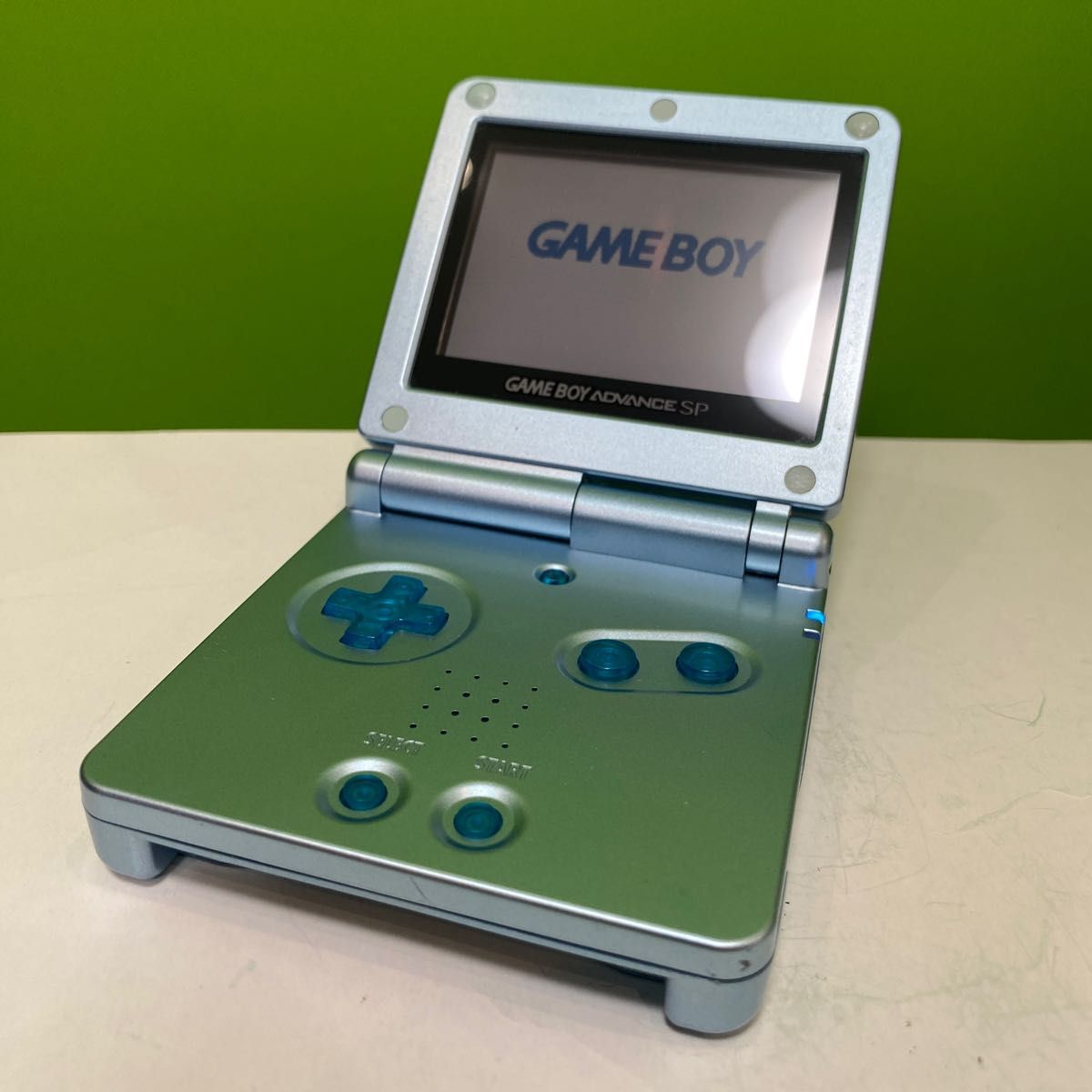 ゲームボーイアドバンスSP 【LED・ボタンパーツ】新品　 GBASP 任天堂 GBA 画面美品　Nintendo ニンテンドー