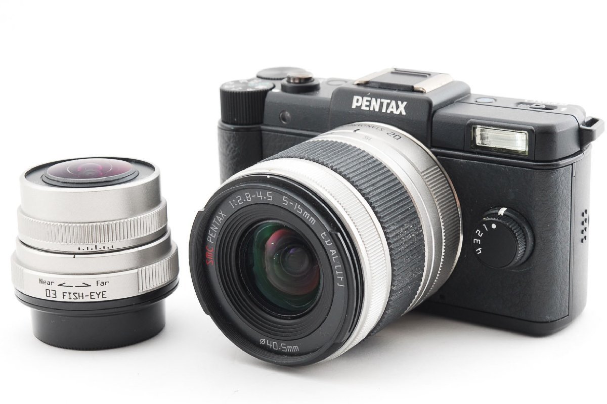 お得高評価 Pentax Q 02 standard Qマウント シャッター回数：92回