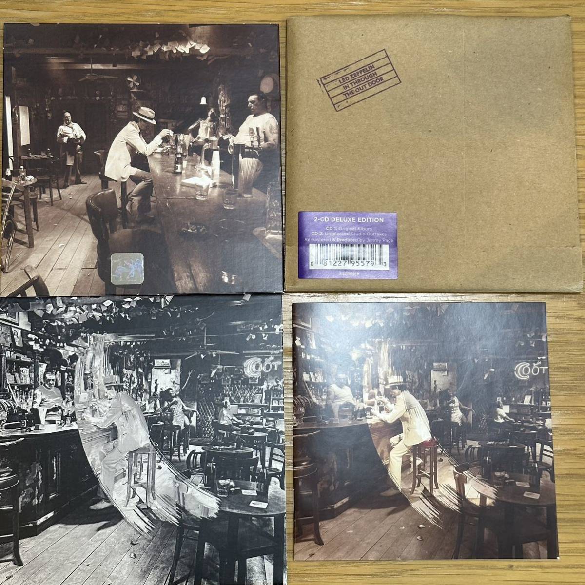 ■ CD led zeppelin IN THROUGH the out door 2枚組 輸入盤_画像2