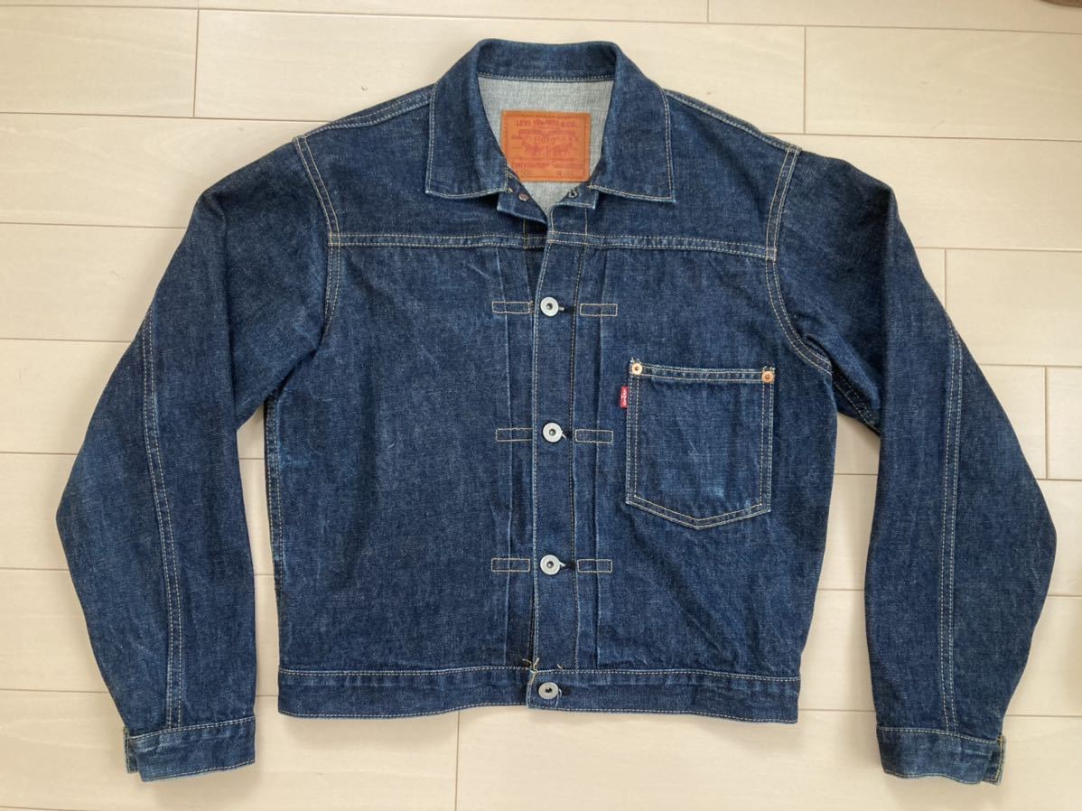 送料無料 濃紺 リーバイス 506 Gジャン 1ST サイズ36 レプリカ Levi's 