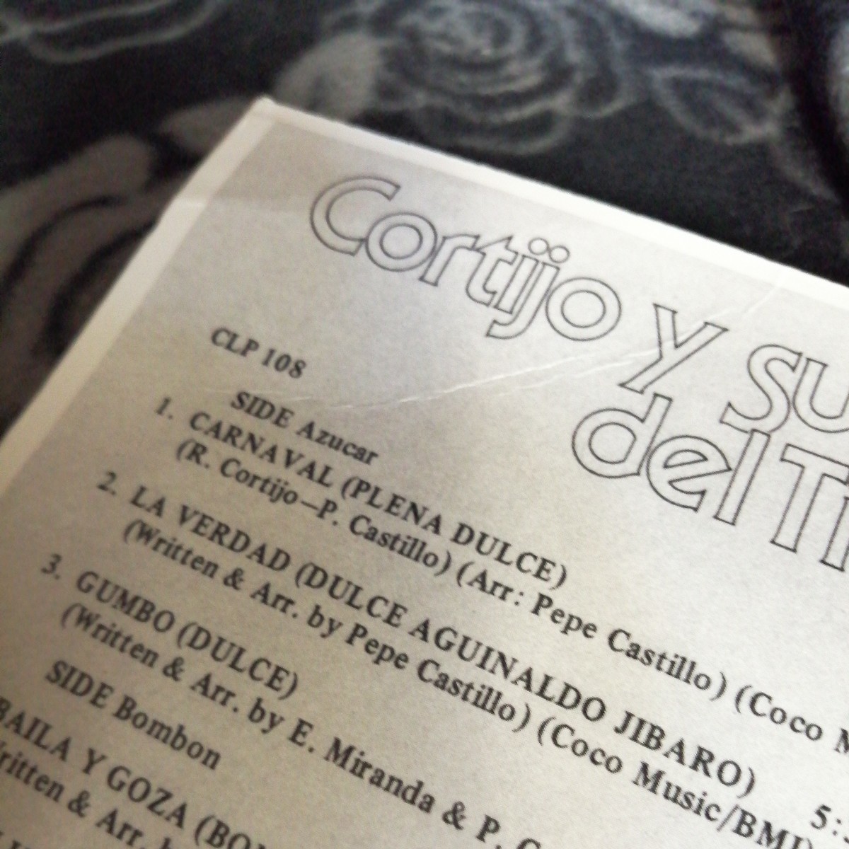 C05 中古LP レコード コルティーホ y su maquina del tiempo CORTIJO AND HIS TIME MACHINEの画像5