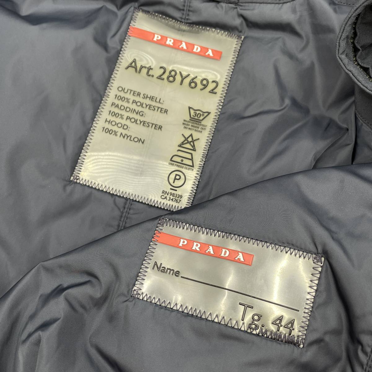 激安大特価!】 PRADA SPORT プラダ スポーツ 中綿 ジャケット コート