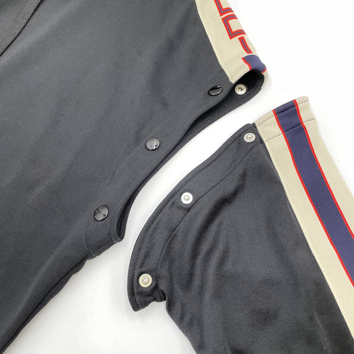 GUCCI グッチ テクニカル ジャージー 2WAY プルオーバー パーカー size