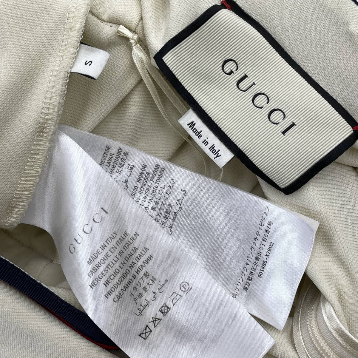 GUCCI グッチ シェリーライン ロング ドレス ワンピース size S 501485