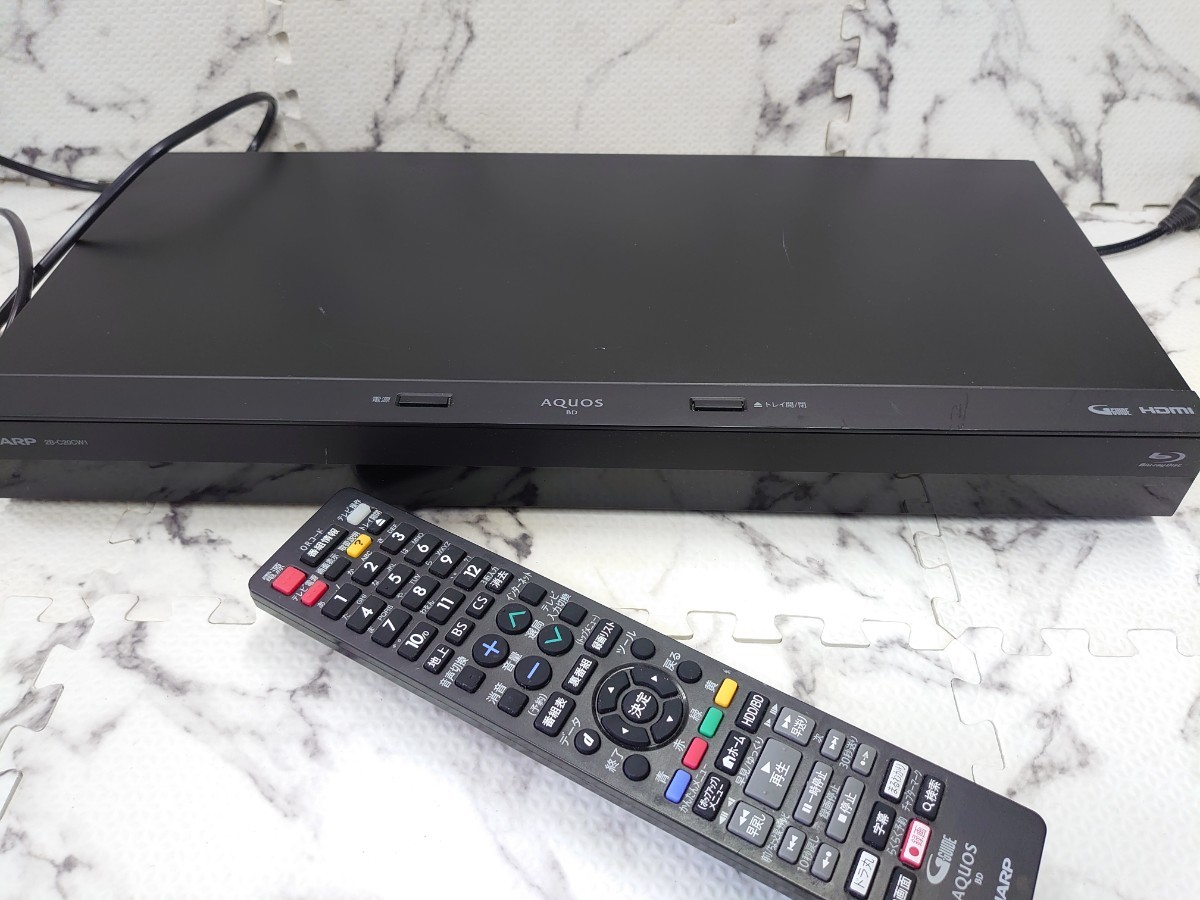 SHARP ブルーレイディスクレコーダー 2B-C20CW1 シャープBD SHARP ブルーレイディスクレコーダー 2B-C20CW1 シャープBD
