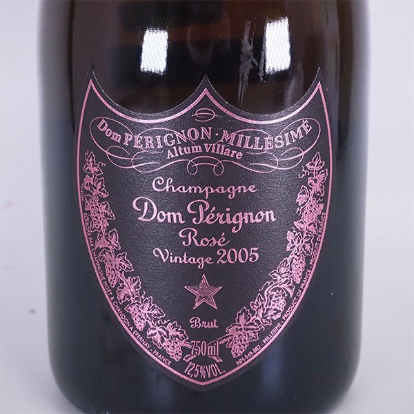 1円~☆ドンペリニヨン ロゼ 2005年 並行輸入品 ※ 750ml 12.5