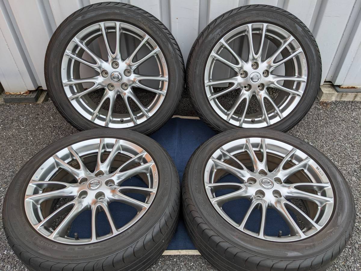 エンケイ V36 スカイライン 日産 純正 ENKEI 18インチ 7.5J 8.5J 4本