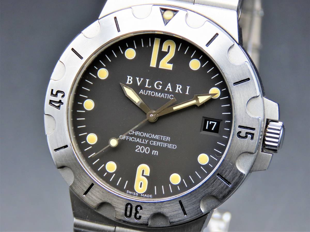 ブルガリ BVLGARI ディアゴノスクーバ SD38S-