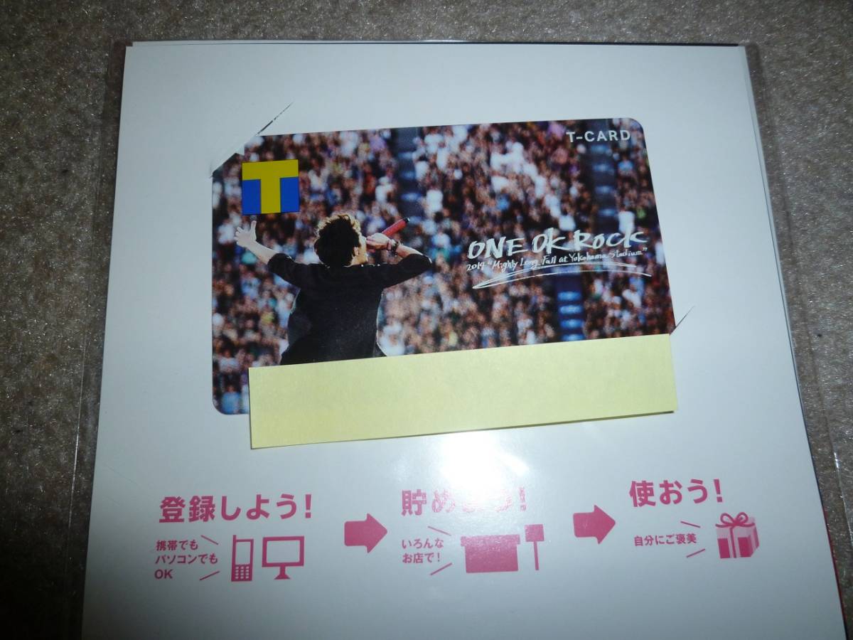 新品・未登録 ONE OK ROCK デザインTカード_画像1