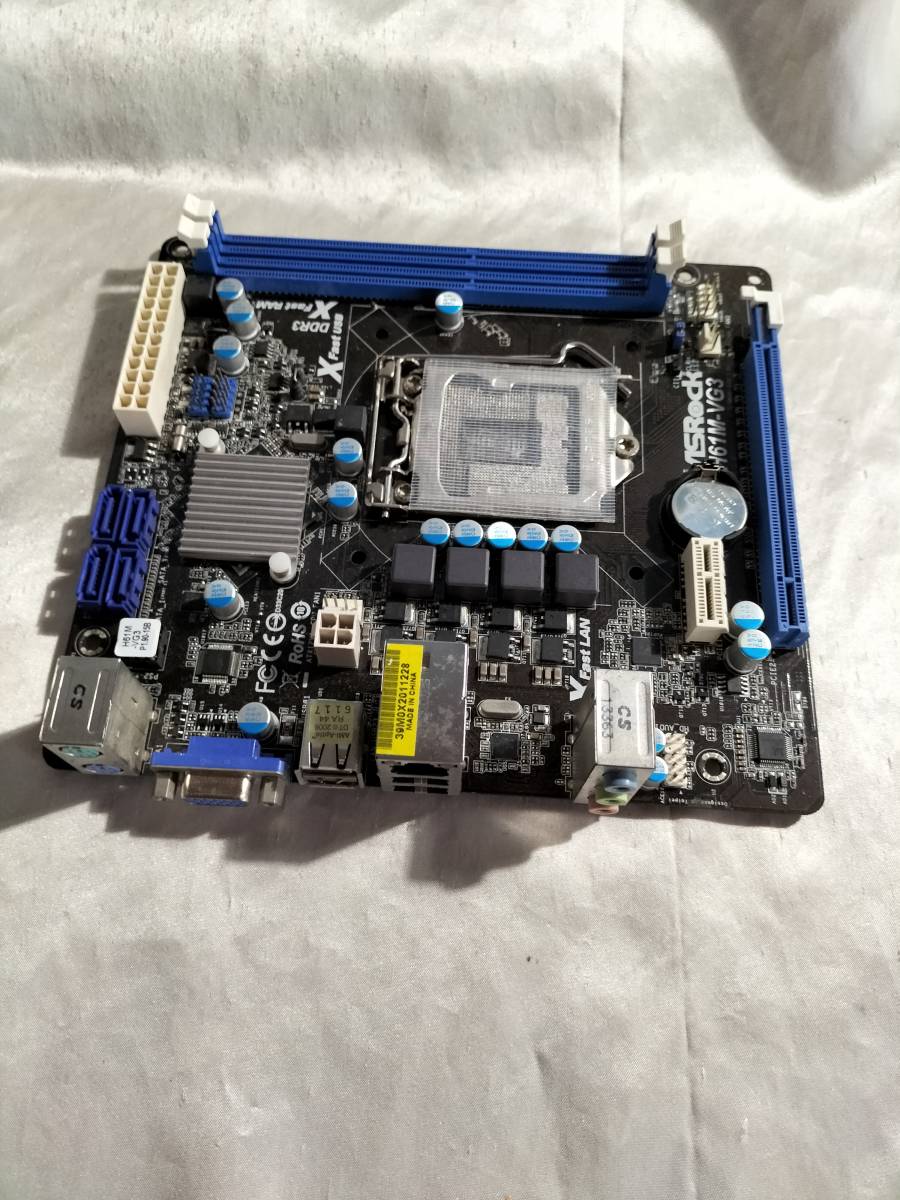 国内正規品】 中古動作品 ASUS H61M-K マザーボード Intel H61 LGA