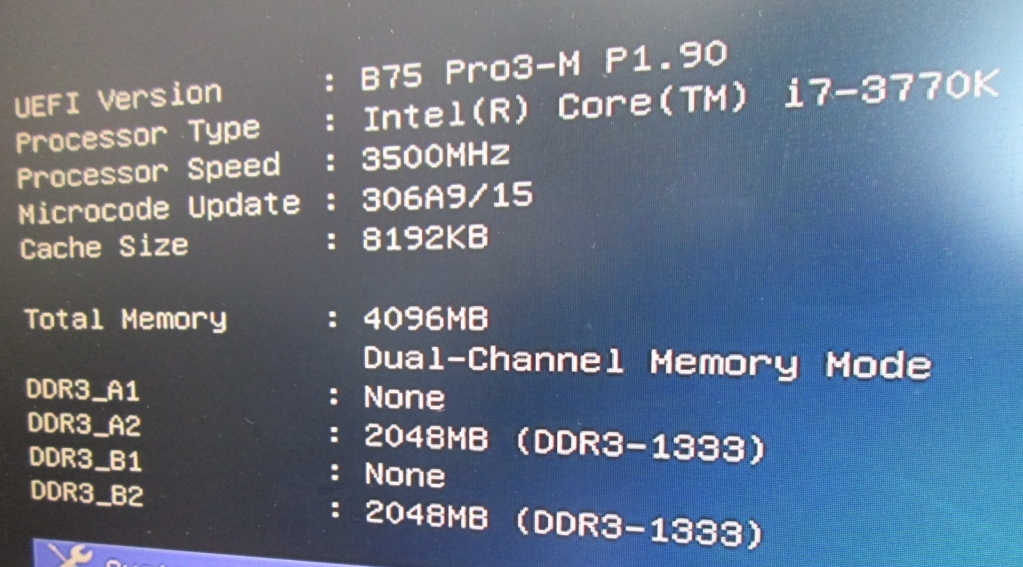 ★：格安！1155系チョーハイエンドCPU　i7 3770k（倍率可変）_手持ちのマザーでBios起動確認済！