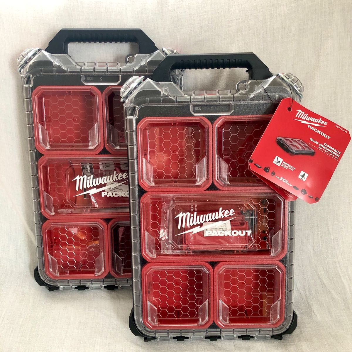 お買い得 ミルウォーキー Milwaukee コンパクトハーフオーガナイザー