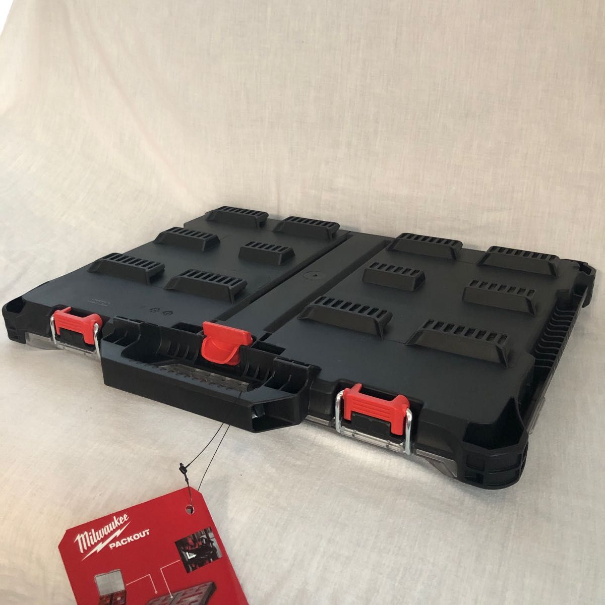 新品 Milwaukee パックアウト スリムオーガナイザー ブラック 新品 Milwaukee パックアウト スリムオーガナイザー ブラック