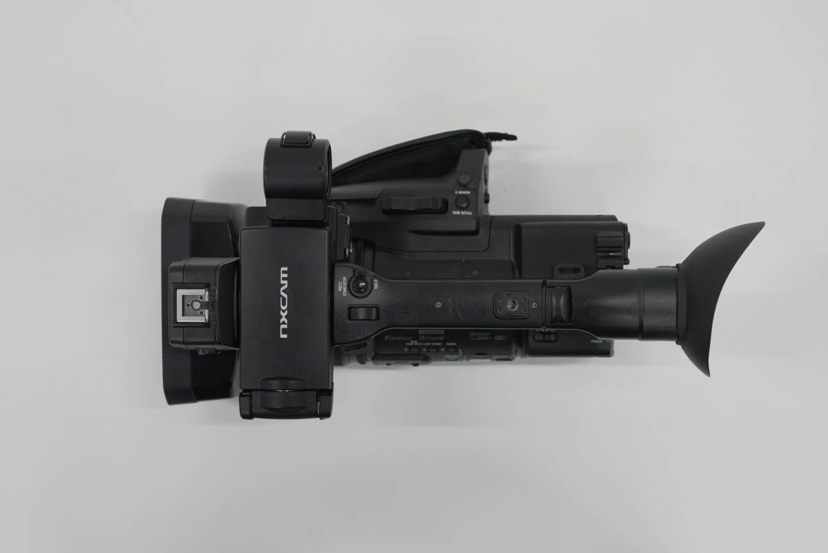 SONY NXCAMカムコーダー HXR-NX5R ビデオカメラ 業務用 【通電時間 62×10H】_画像6