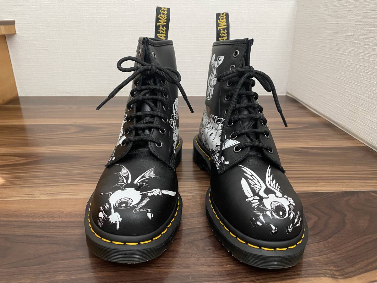 良品 Dr.Martens ドクターマーチン UK8 メンズ 8ホール RICK GRIFFIN