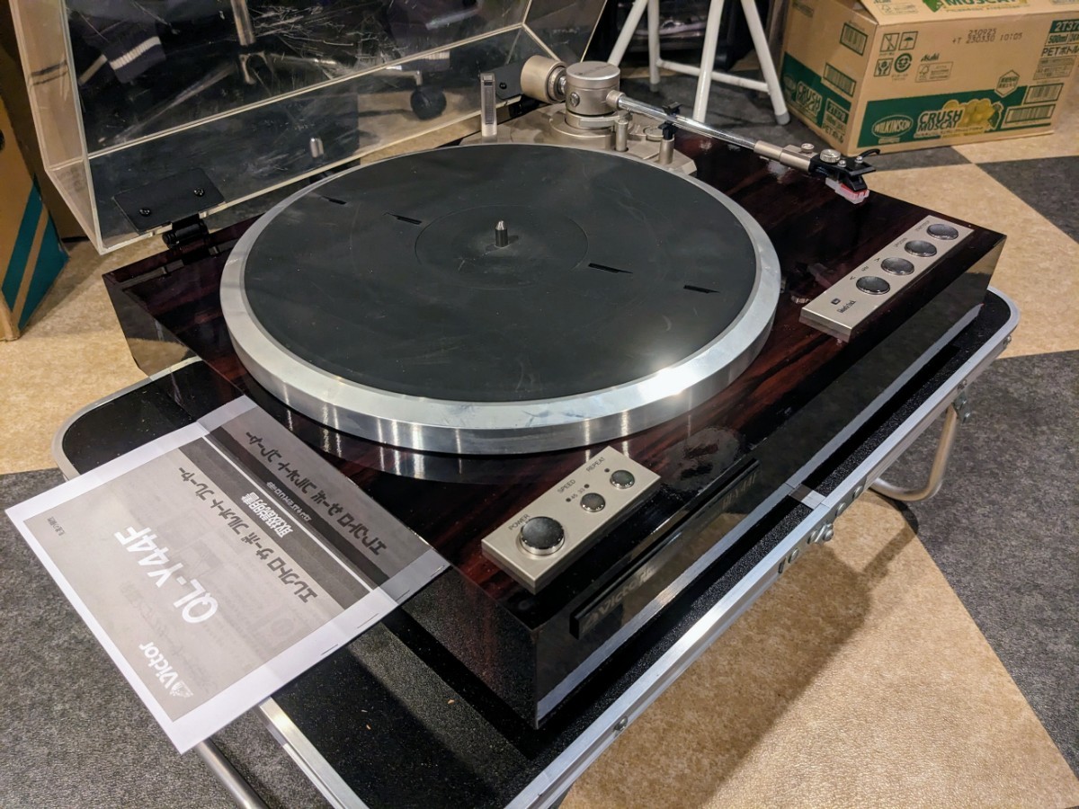 メンテナンス済 ビクター QL-Y44F 新品カートリッジ フルオート