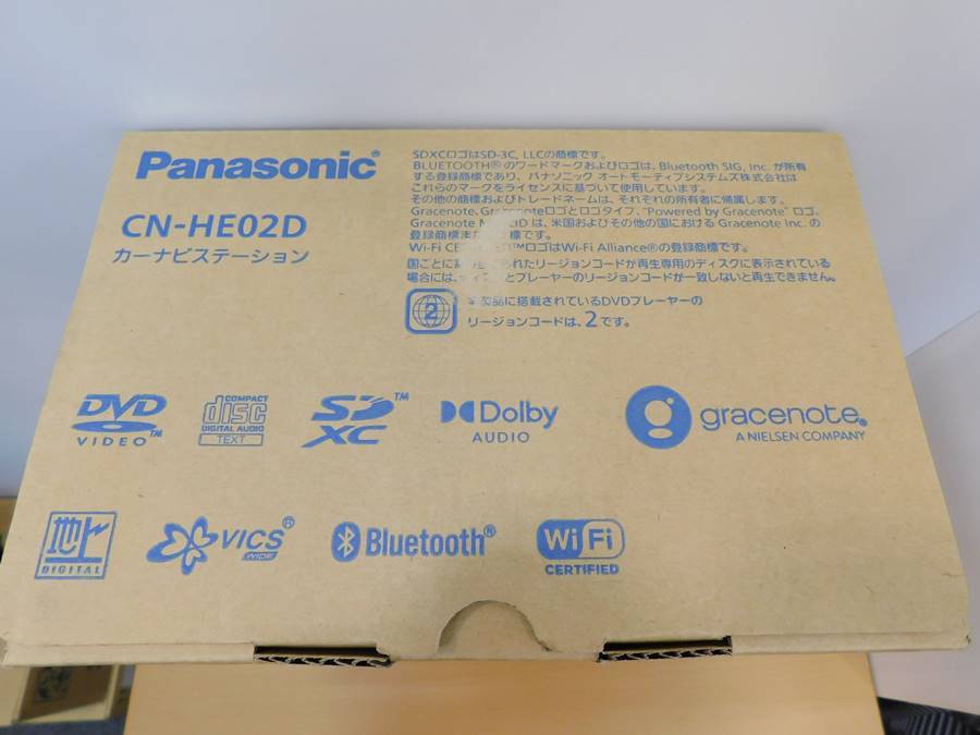 送料無料）（未使用商品）Panasonic パナソニック CN-HE02D カーナビ