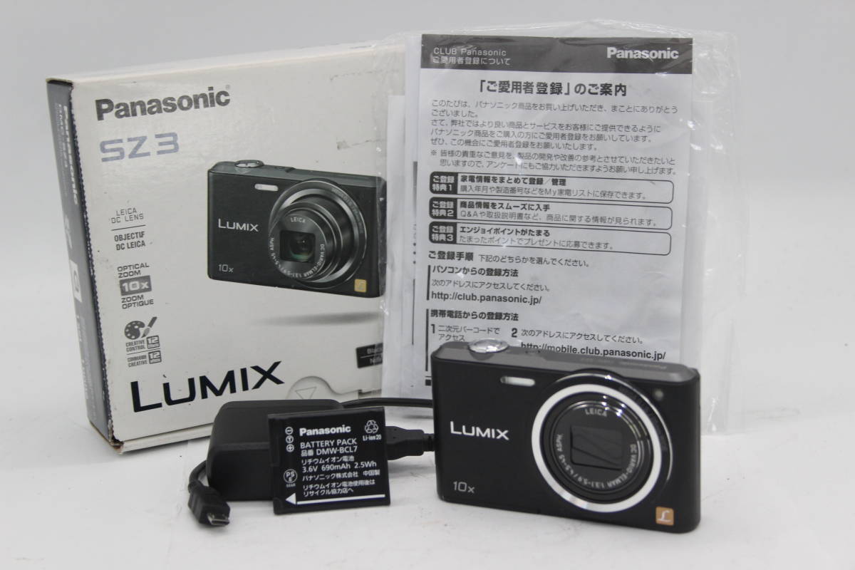 é«è©äŸ¡ïŒ ãã©ã㯠DMC-SZ3 Lumix Panasonic ãå
ç®±ä»ãããããœãã㯠ãè¿åä¿èšŒã 10x C5456 ã³ã³ãã¯ãããžã¿ã«ã«ã¡ã© ããããªãŒä»ã ãããœãã㯠é«è©äŸ¡ïŒ ãã©ã㯠DMC-SZ3 Lumix Panasonic ãå
ç®±ä»ãããããœãã㯠ãè¿åä¿èšŒã 10x C5456 ã³ã³ãã¯ãããžã¿ã«ã«ã¡ã© ããããªãŒä»ã ãããœããã¯