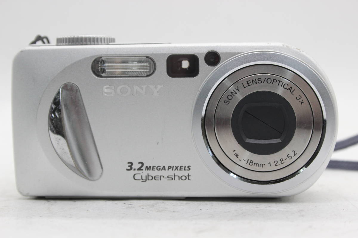 【返品保証】 ソニー Sony Cyber-shot DSC-P8 3x バッテリー付き コンパクトデジタルカメラ C5475_画像2