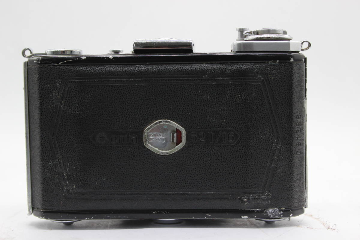 【訳あり品】 ツァイスイコン Zeiss Ikon Ikonta 521/16 NOVAR-ANASTIGMAT 7.5cm F4.5 蛇腹カメラ C5508_画像5