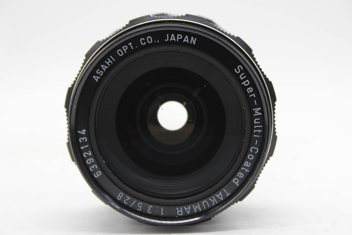 【返品保証】 ペンタックス Pentax FP Super-Multi-Coated TAKUMAR 28mm F3.5 ボディレンズセット C5542_画像9