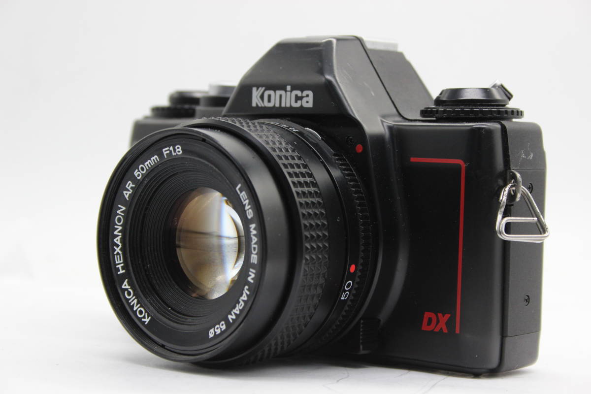 【返品保証】 コニカ KONICA TC-X ブラック DX HEXANON AR 50mm F1.8 ボディレンズセット C5667_画像1