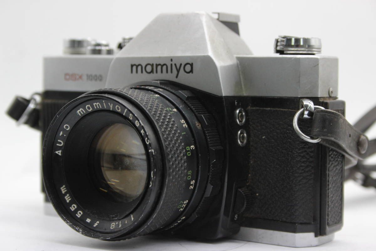 【訳あり品】 マミヤ Mamiya DSX 1000 AUTO sekor sx 55mm F1.8 ボディレンズセット C5669