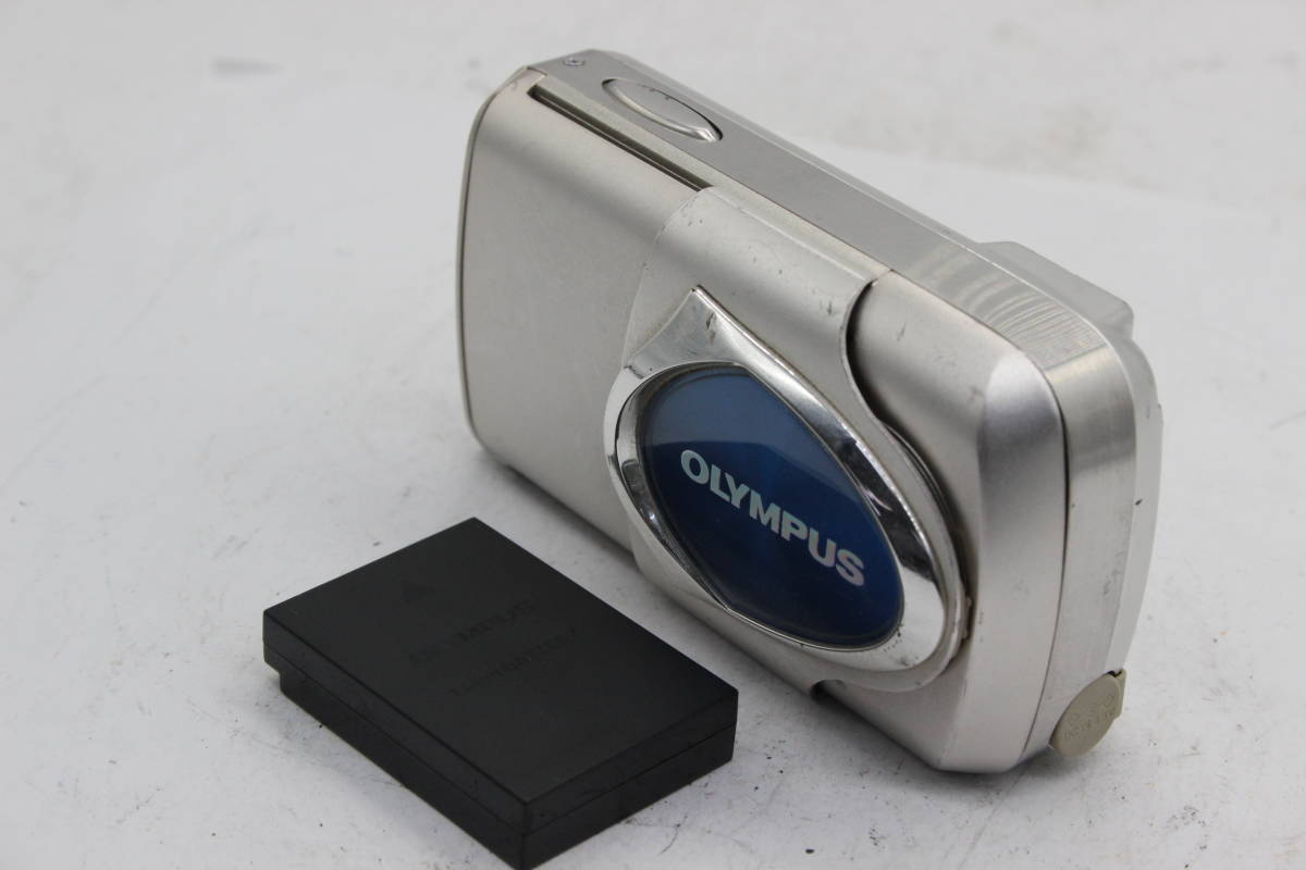 返品保証】 オリンパス Olympus μ-15 Digital AF 3x バッテリー付き