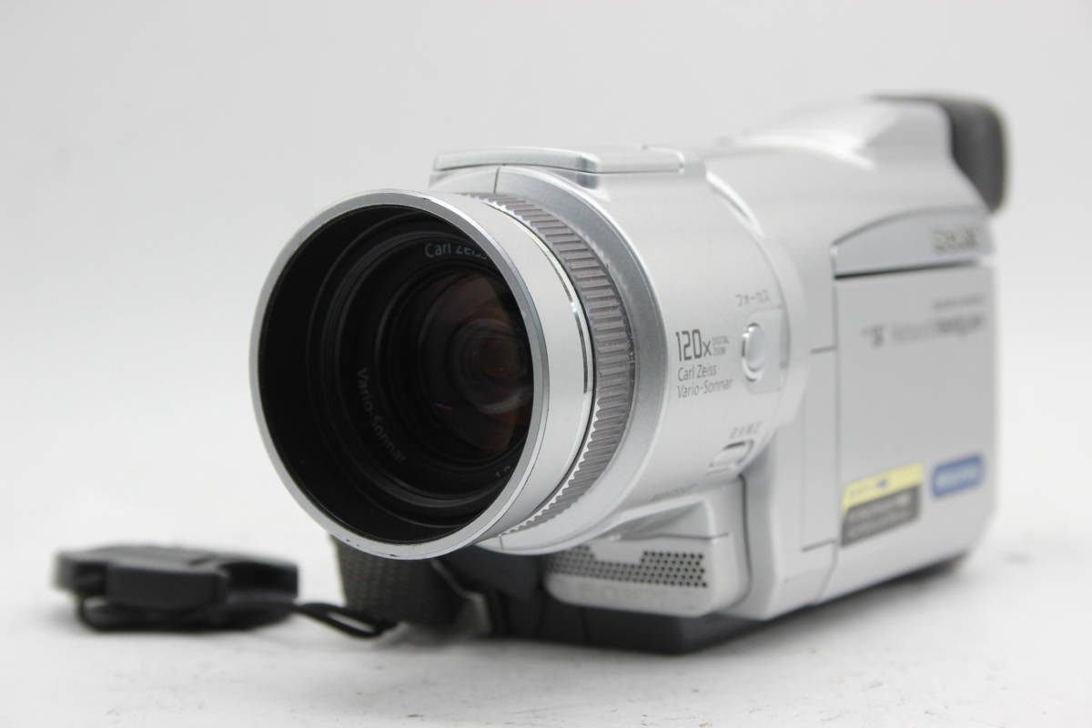 【録画確認済み】ソニー Sony HANDYCAM DCR-TRV70 120x ビデオカメラ C6102_画像1