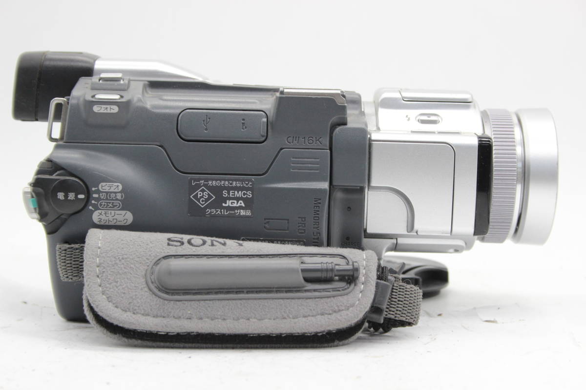 【録画確認済み】ソニー Sony HANDYCAM DCR-TRV70 120x ビデオカメラ C6102_画像5