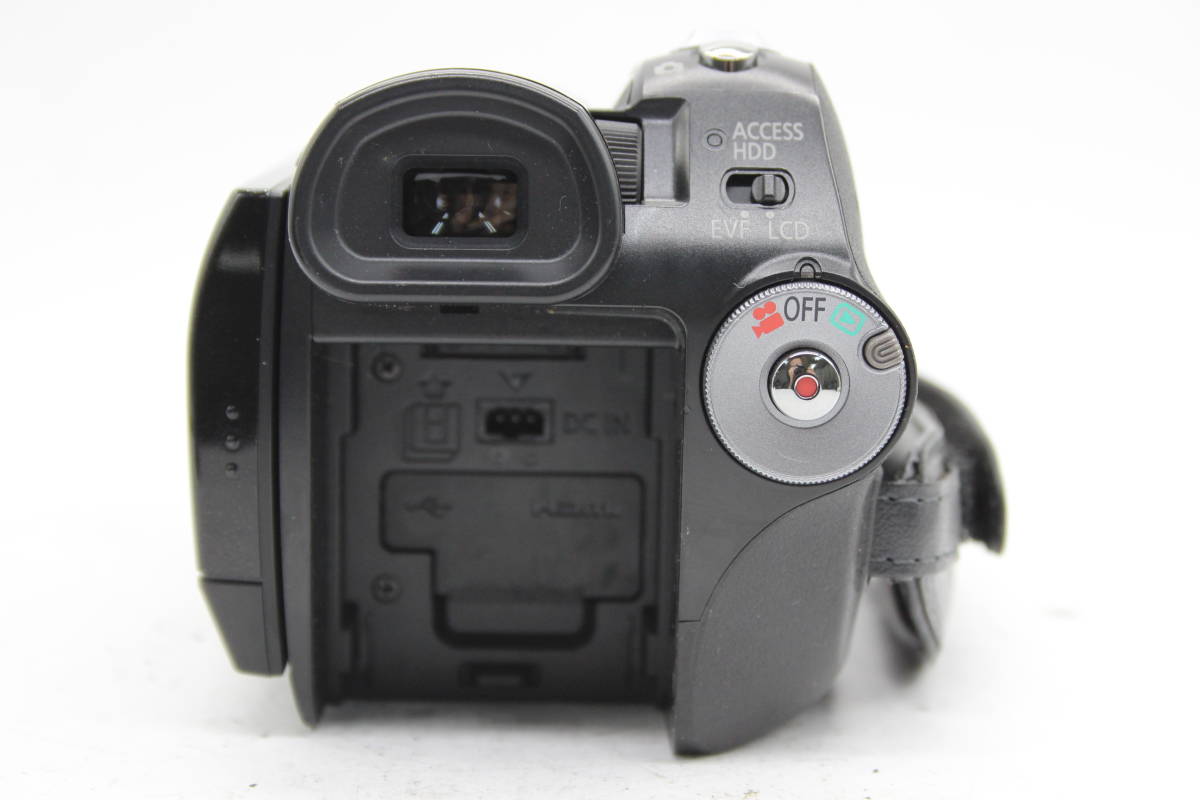 【録画確認済み】パナソニック Panasonic HDC-HS100 ブラック 3mos バッテリー付き ビデオカメラ C6117_画像4