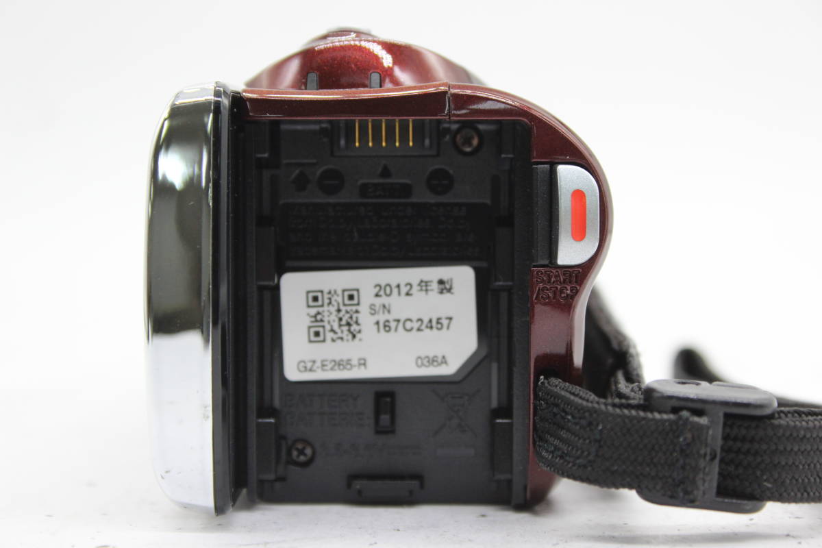 Victor・JVC ビデオカメラ　GZ-E265-R　　2012年製