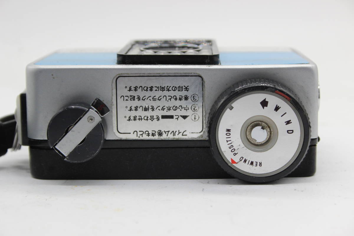 【返品保証】 リコー Ricoh AUTO HALF E2 ブルー ラインブルー 25mm F2.8 コンパクトカメラ C6340_画像7
