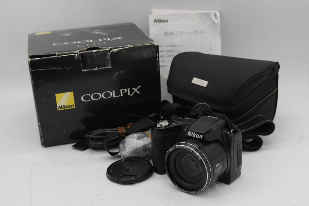 最新エルメス L110 Coolpix Nikon 【便利な単三電池で使用可】ニコン 【返品保証】 ブラック R C6451 コンパクトデジタルカメラ 元箱付き 15x Nikkor ニコン 最新エルメス L110 Coolpix Nikon 【便利な単三電池で使用可】ニコン 【返品保証】 ブラック R C6451 コンパクトデジタルカメラ 元箱付き 15x Nikkor ニコン