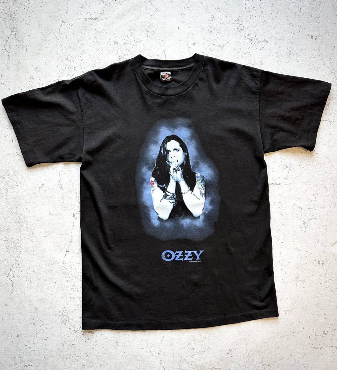 DEAD STOCK 〜 1WASH 90s USA製 OZZY OSBOURNE PRINT TEE VINTAGE アメリカ製 オジー・オズボーン プリントTシャツ オールド ビンテージ_画像10