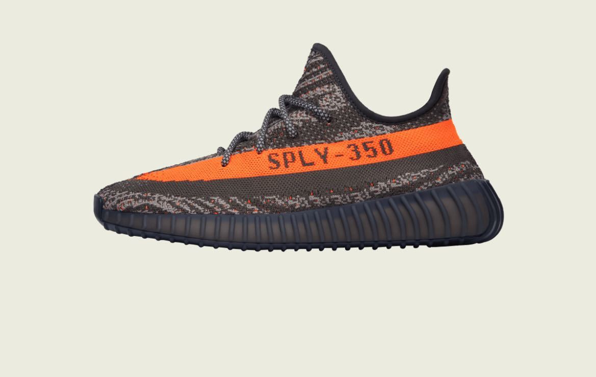 28.5cm adidas YEEZY Boost 350 V2 Carbon Belugaアディダス イージーブースト 350 V2 カーボンベルーガ_画像3