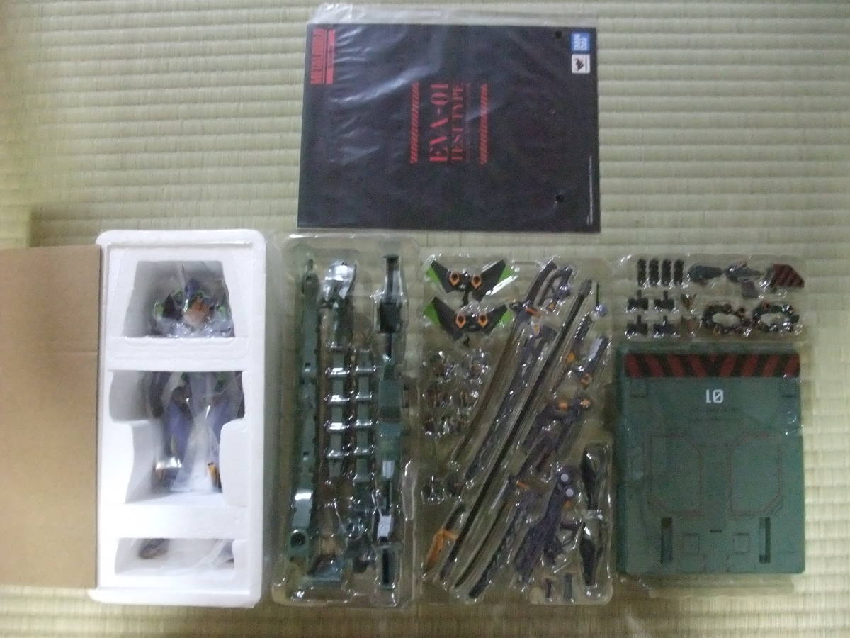 美品 METAL BUILD エヴァンゲリオン 初号機 弐号機 零号機 武器セット