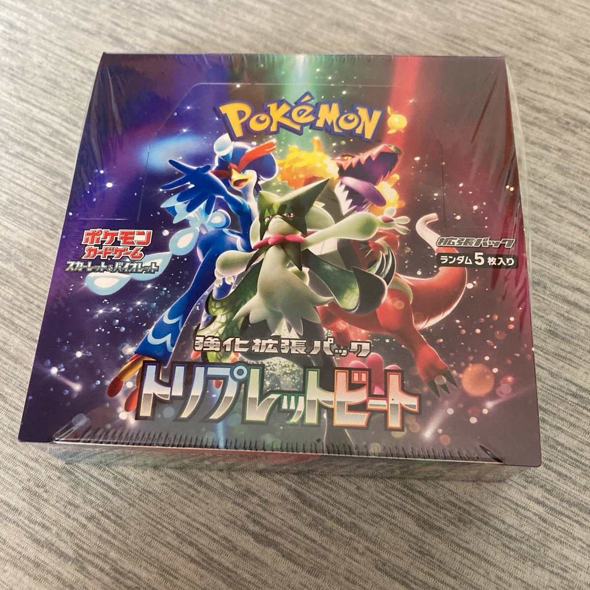 トリプレットビート 1BOX シュリンクなし 未開封 ポケモンカード