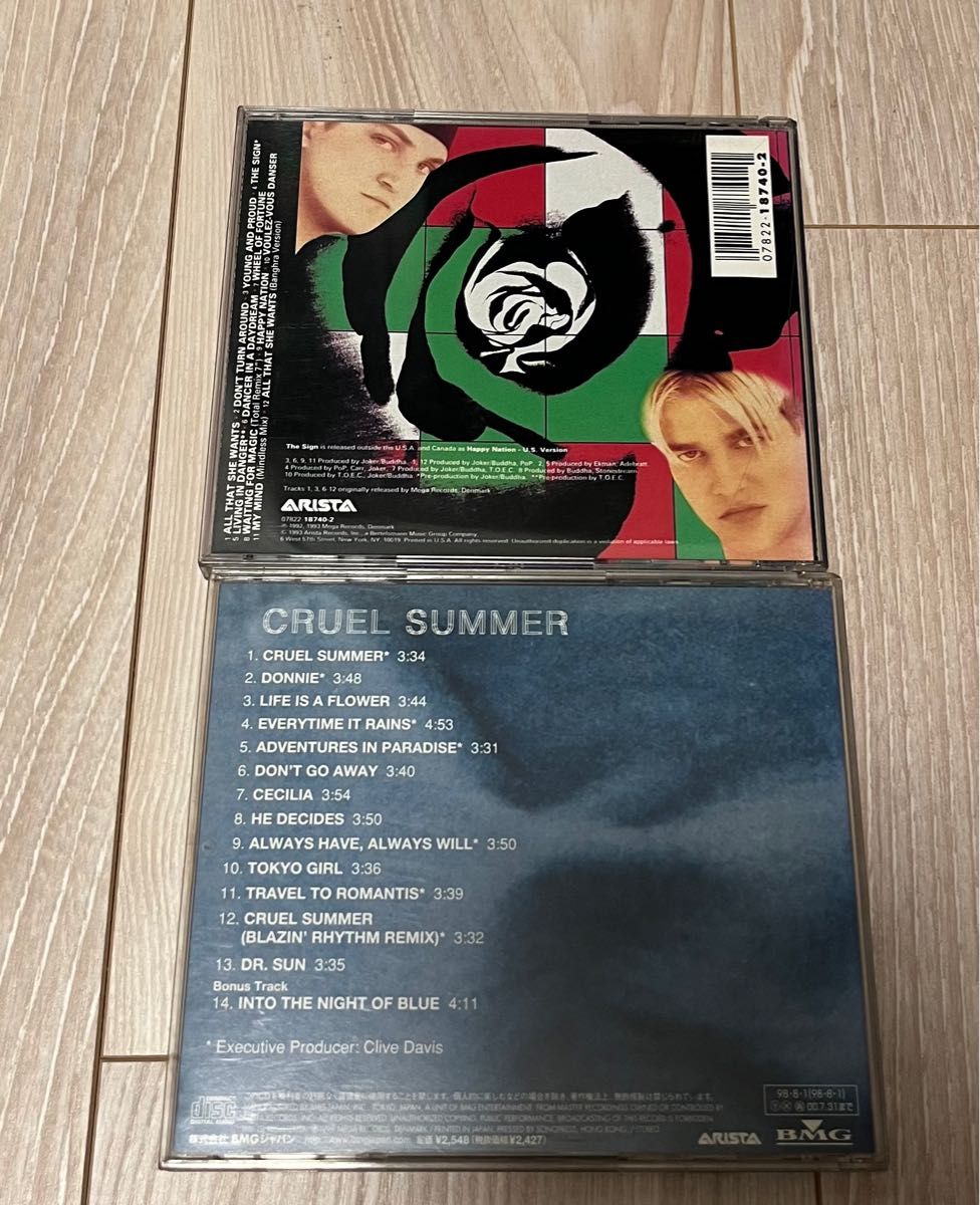 ACE OF BASE アルバム2枚セット